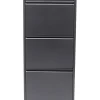 Meuble à chaussures Caruso 3 anthracite>KARE Design Outlet