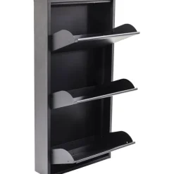 Meuble à chaussures Caruso 3 anthracite><noscript><img width=