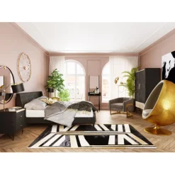 Miroir Betsy Frame métal 90Ø>KARE Design Discount