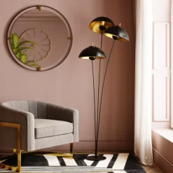 Miroir Betsy Frame métal 90Ø><noscript><img width=