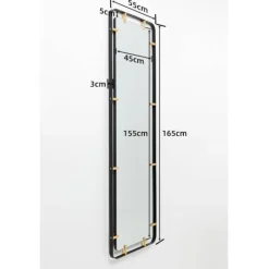 Miroir Betsy Frame métal 55x165cm><noscript><img width=