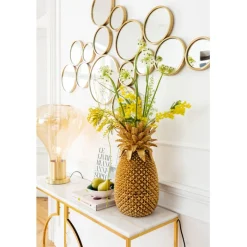 Miroir Bubbles laiton 138x93cm><noscript><img width=
