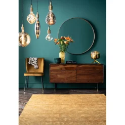 Miroir Curve laiton Ø100cm><noscript><img width=