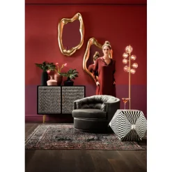 Miroir Hologram doré 117x68cm>KARE Design
