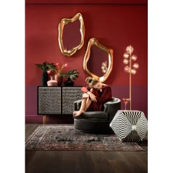 Miroir Hologram doré 119x76cm>KARE Design Discount