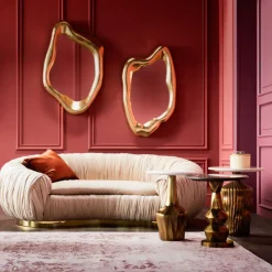 Miroir Hologram doré 119x76cm><noscript><img width=