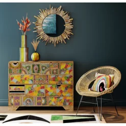 Miroir Legno Ø82cm><noscript><img width=