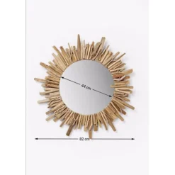 Miroir Legno Ø82cm><noscript><img width=