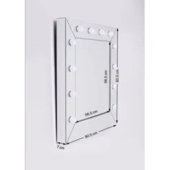 Miroir Make Up carré 81x81cm><noscript><img width=