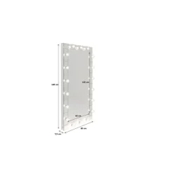 miroir mural Make Up 80x160cm><noscript><img width=