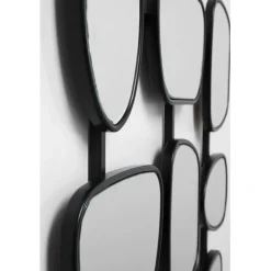 Miroir mural Nastro noir 80x114cm><noscript><img width=