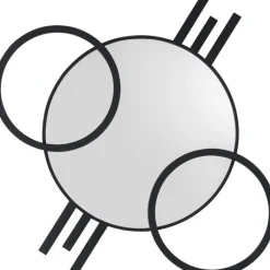 Miroir mural Triple Cercle 124x119cm>KARE Design Best