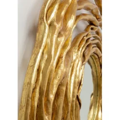 Miroir mural Twiggy doré Ø121cm><noscript><img width=