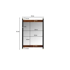 Miroir Ravello PM 55x80cm><noscript><img width=
