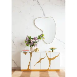 Miroir Shape laiton 110x120cm>KARE Design New