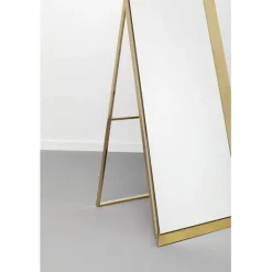 Miroir sur pied Arezzo laiton 53x160cm><noscript><img width=