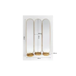 Miroir sur pied Curve 106x166cm><noscript><img width=