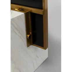 Miroir sur pied Hulda laiton 46x180cm><noscript><img width=