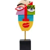 Objet décoratif Abstract Face Multicolour 52>KARE Design New