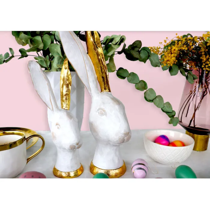 Objet décoratif Bunny doré 30cm>KARE Design