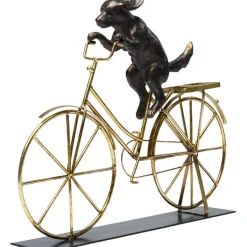 Objet décoratif Dog With Bicycle 44cm>KARE Design Outlet