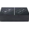 Objet décoratif Domino noir 24x7cm>KARE Design Online