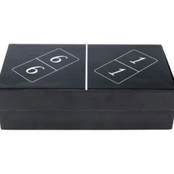 Objet décoratif Domino noir 24x7cm>KARE Design Online