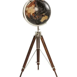 Objet décoratif Globe Earth noir>KARE Design Online