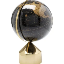 Objet décoratif Globe Top doré 47cm><noscript><img width=
