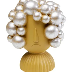 Objet décoratif Hairstyle jaune 19cm>KARE Design Discount