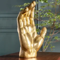 Objet décoratif Mano doré 35cm>KARE Design Online