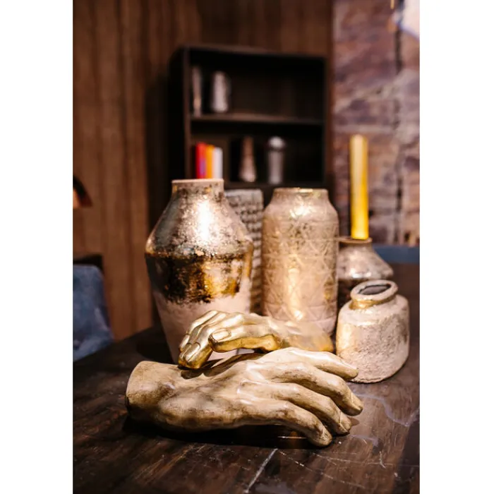 Objet décoratif Mano doré 35cm>KARE Design Online