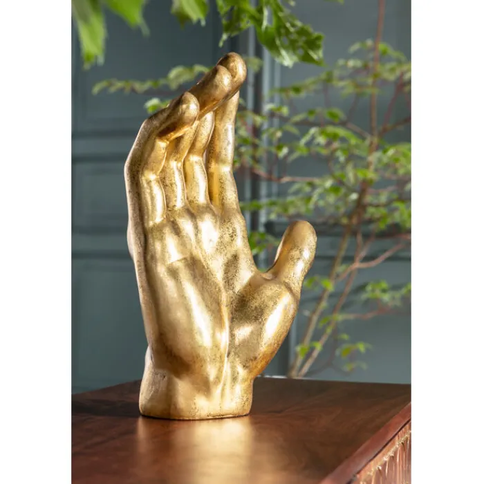 Objet décoratif Mano doré 35cm>KARE Design Online