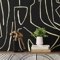 Objet décoratif Nude Man Stand Bronze 35cm>KARE Design Discount