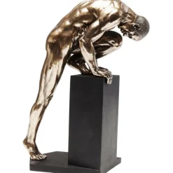 Objet décoratif Nude Man Stand Bronze 35cm><noscript><img width=