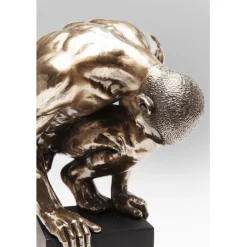 Objet décoratif Nude Man Stand Bronze 35cm><noscript><img width=