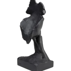 Objet décoratif Quiet Face noir 31cm><noscript><img width=
