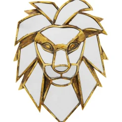 Objet mural Lion Mirror 35cm>KARE Design