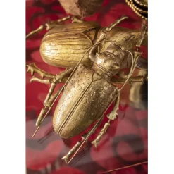 Objet mural Longicorn Beetle doré><noscript><img width=