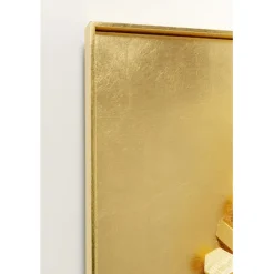 Objet mural Mikado or 120x120cm><noscript><img width=