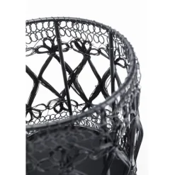 Photophore Hayat noir 15cm><noscript><img width=