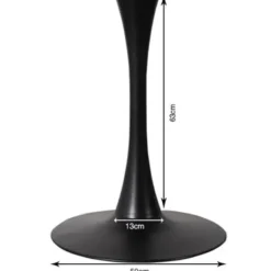 piètement de table Schickeria noir Ø80cm>KARE Design Sale