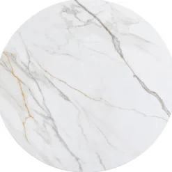Plateau de table Invitation rond Ceramic blanc Ø1>KARE Design Online