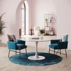 Plateau de table Invitation rond blanc Ø120cm>KARE Design Best