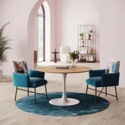 Plateau de table Invitation rond chêne Ø90cm>KARE Design Clearance