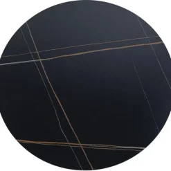 Plateau de table Invitation rond Ceramic noir Ø90c>KARE Design Hot