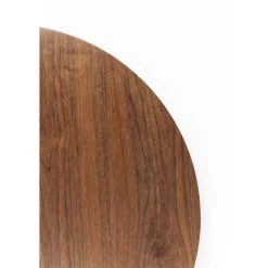 Plateau de table Invitation rond noyer Ø90cm><noscript><img width=