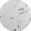 plateau de table Schickeria marbre blanc Ø80c>KARE Design New