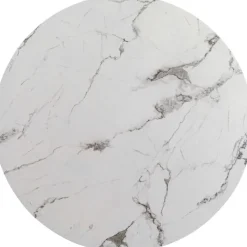 plateau de table Schickeria marbre blanc Ø80c>KARE Design New
