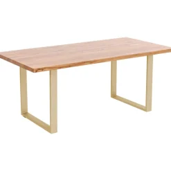 Plateau de table Tavola bord droit chêne 160x80><noscript><img width=